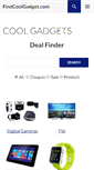 Mobile Screenshot of findcoolgadget.com